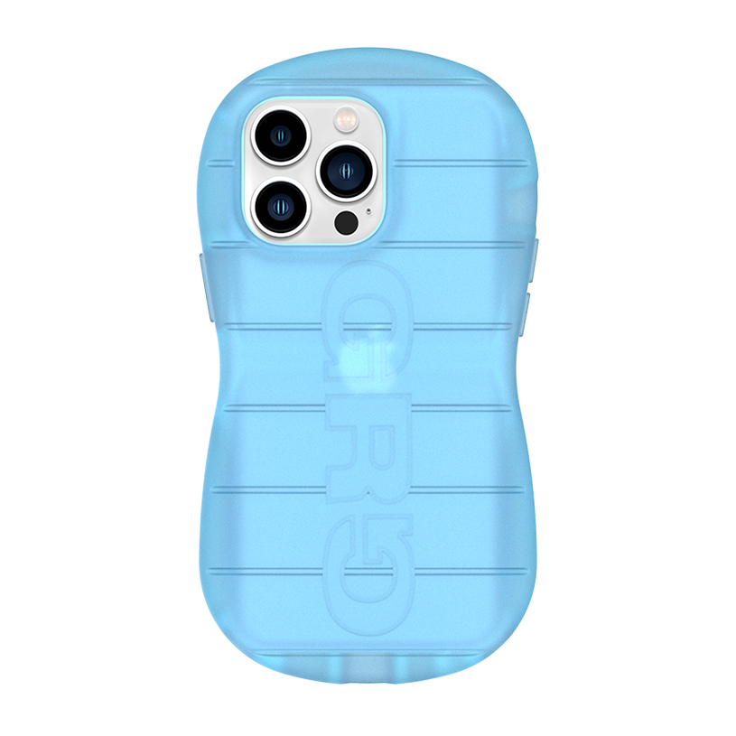 STEP BOOSTER CASE - CLEAR BLUE